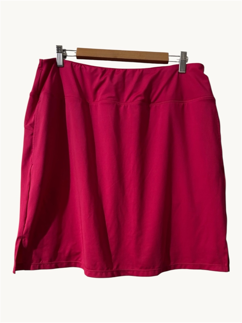 Baleaf skort women’s size 3XL pink A-Line Active Skirt bright‎ vivid activewear
